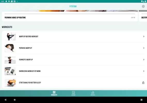 Warm Up & Morning Workout App android App screenshot 2