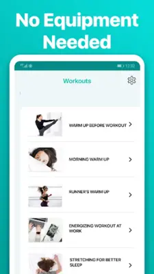 Warm Up & Morning Workout App android App screenshot 8